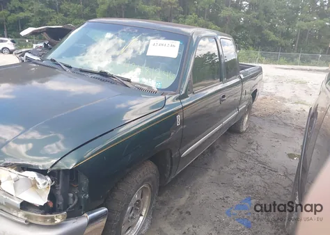 2001 GMC Sierra 1500 Sle from USA, damaged, VIN 2GTEC19V911157260